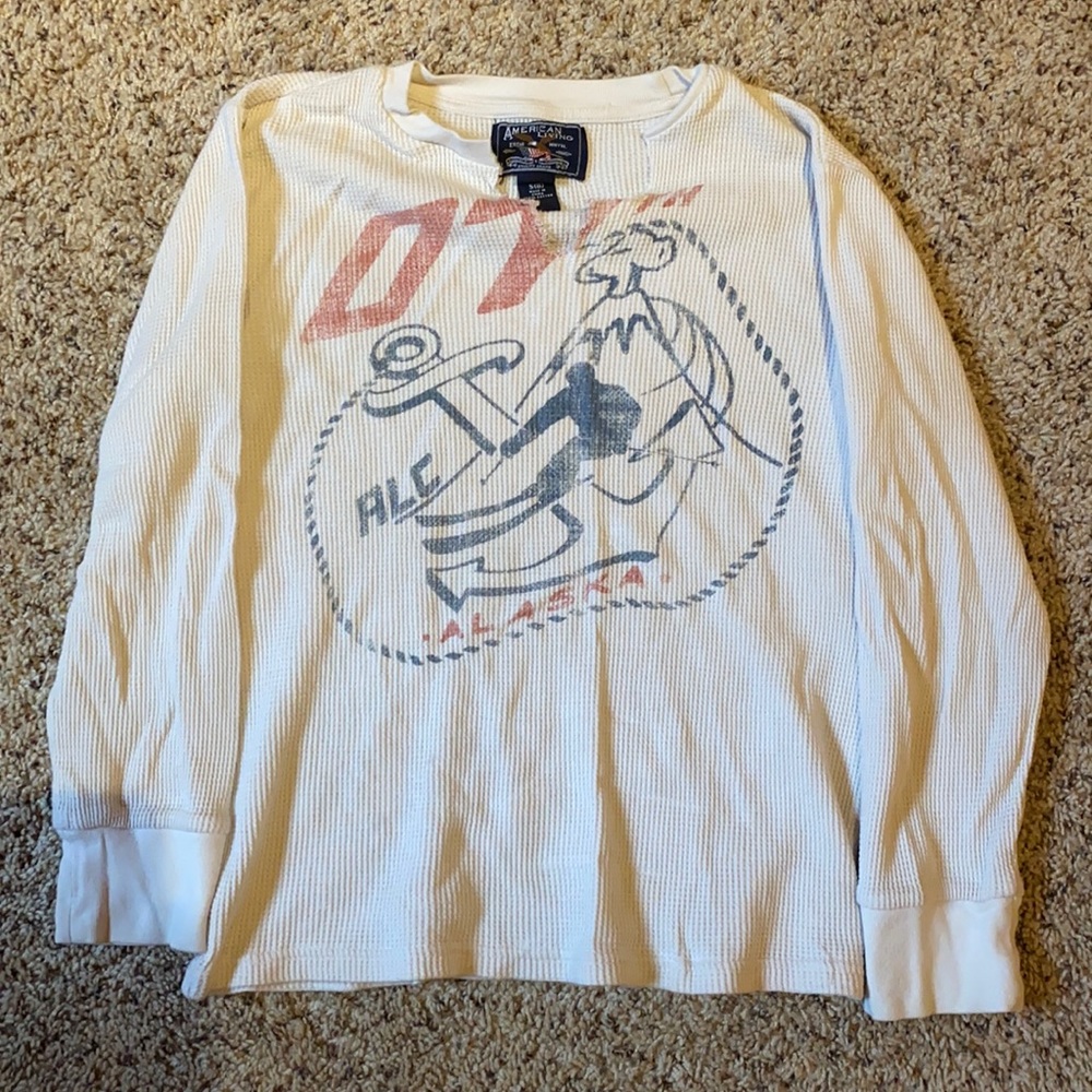 An American Living Long Sleeve Top